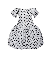 Load image into Gallery viewer, Umika Polka Dots Bubble Hem Mini Dress
