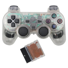 Load image into Gallery viewer, Transparent Eye Catching Wireless Dual Shock Bluetooth Joystick Gamepad Console Controller Compatible With PC Laptop
