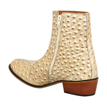Load image into Gallery viewer, Jazzy Jackman Leather Print Ankle Length Boots
