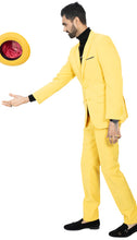 Load image into Gallery viewer, PAUL LORENZO MENS YELLOW SLIM FIT 2 PIECE SUIT

