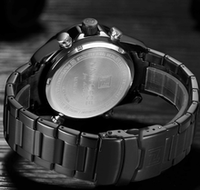 Load image into Gallery viewer, Mens Wrist Watch, Waterproof Analog Digital Watches Multifunction Stainless Steel Business Watches For Man Perfect Gift
