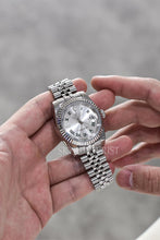 Load image into Gallery viewer, Mod Datejust Wimbledon Silver
