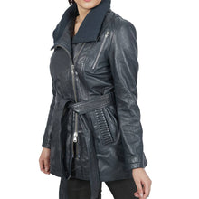 Load image into Gallery viewer, Daniela Leather Coat
