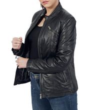 Load image into Gallery viewer, Miak Biker Leather Jacket
