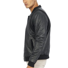 Load image into Gallery viewer, Charlie Bomber Leather Jacket
