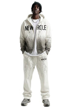 Load image into Gallery viewer, SMUDGE French Terry Long Sleeve Crop Top Full Zip Hoodie
