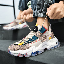 Load image into Gallery viewer, Men's Fashion Camouflage Sports Casual Shoes Couple Outdoor Mesh Breathable Non-slip Lightweight Soft Men's Breathable Lightweight Sneakers Jogging Workout Gym Walking Shoes For Men
