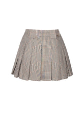 Load image into Gallery viewer, Oaklyn Plaid Pleated Mini Skort
