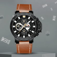 Load image into Gallery viewer, Men's Casual Waterproof Watch With Chronometers And Fluorescent Hands Excellent Design Perfect Gift
