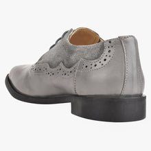 Load image into Gallery viewer, Amy Leather Suede Oxford Style Kids Dress Shoes
