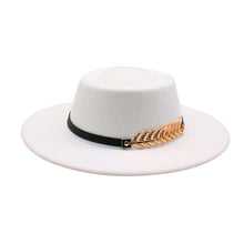Load image into Gallery viewer, Autumn Winter Women Men  Vintage Fedora Women's Foldable Short Brim  Floppy Hat Gentleman Elegant Warm Hats Lady Party Luxury Caps Classic Summer Beach Sun Hat
