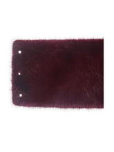 Load image into Gallery viewer, Jazmin Burgundy Multi-wear Faux Fur Scarf
