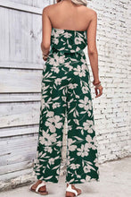 Load image into Gallery viewer, Stylish Floral Strapless : Wide Leg Jumpsuit
