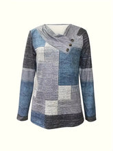 Load image into Gallery viewer, Women’s Plaid Button Down Shirt
