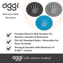 Load image into Gallery viewer, 🌀 OGGI Silicone Sink Strainer – Keep Your Drains Clear in Style!
