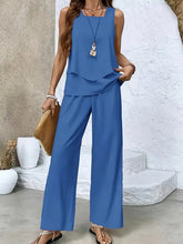 Load image into Gallery viewer, Women's 3D Print Two-Piece Vest &amp; Pants Set – 12 Prints S–5XL
