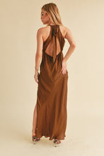 Load image into Gallery viewer, Ruched Side Slit Cutout Back Maxi Cami Dress For Summer–Elegant, Alluring &amp; Sophisticated with Stunning Design
