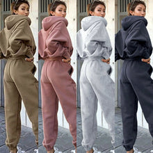 Load image into Gallery viewer, New Style Autumn And Winter Women's New Casual Hoodie Coat Sports Suit
