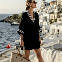 Load image into Gallery viewer, Women’s Elegant V Neck Casual Long Sleeve Top
