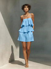 Load image into Gallery viewer, Women's Multi-Layer Ruffle Camisole &amp; Shorts Set
