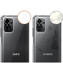Load image into Gallery viewer, 3D Airbag Shockproof Silicone Phone Case For Xiaomi Redmi Note 10 Pro Max Note 10s 10T 10 Pro 4G 5G Clear Ultra Thin Soft Case Shockproof Protective Corners Thin Soft Transparent Protective Case Flexible Transparent Mobile Phone Case Clear Shockproof Case
