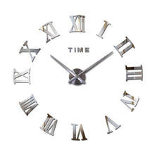 Load image into Gallery viewer, 3D Big Acrylic Mirror Wall Clock Quartz Watch 3D Wall Clock Mirror Surface Decorative Clock Large Wall Sticker Clock for Living Room Bedroom Office Home Decorations Still Life Clocks Modern Home Decoration Living Room Stickers
