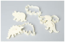 Load image into Gallery viewer, 3D Dinosaur Cookie Cutters Mold Dinosaur Biscuit Cartoon Mould Sugarcraft Dessert Baking Silicone Mold For Sop Cake Decor Tool Dinosaur Fossil Cookie Making Molds Stamps For Kitchen

