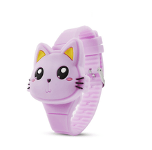 Load image into Gallery viewer, 3D Kids Watches Cute Rabbit Cat LED Electronic Children Watch Boys and Girls Silicone Toy Wristwatches Girls Watch Digital Cute Shape LED Fashion Silicone Band Clamshell Design Wrist Watch
