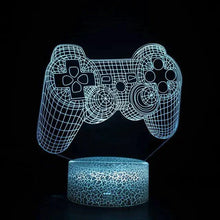 Load image into Gallery viewer, 3D LED RGB Gamer Light
