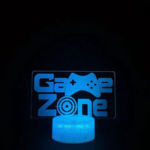 Load image into Gallery viewer, 3D LED RGB Gamer Light
