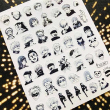 Load image into Gallery viewer, 3D Nail Art Stickers Decal Template Nail Tool Decorations Nail Slider  Metallic Nail Art Stickers Set Love Metal Nail Studs Decals for Women Nail Decorations Accessories Metal Curve Stripe Lines Design Letter Nail Sticker Decoration
