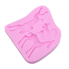 Load image into Gallery viewer, 3D Rabbit Squirrel Fawn Bunny Silicone Mould Fondant Cake Chocolate Soap Mold Cupcake Tool Kitchen Dessert Accessories Appliance Squirrel Fawn Bunny Shape Silicone Ice Cube Mold Silicone Fondant Mold Chocolate Mold Soap Mold
