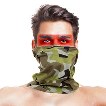 Load image into Gallery viewer, 3D Scarf Uniesx Men Women Bandanas Polyester Breathable Windproof Anti UV Neck Cover Camping Hiking Climbing Face Mask Headband Windproof Head Scarves Neck Warmer Cycling Camping Hiking Men Women Fashion Magic Scarves Turban Outdoor Headband Bandanas
