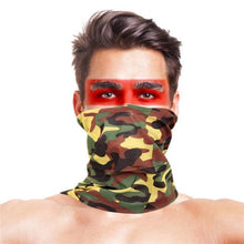 Load image into Gallery viewer, 3D Scarf Uniesx Men Women Bandanas Polyester Breathable Windproof Anti UV Neck Cover Camping Hiking Climbing Face Mask Headband Windproof Head Scarves Neck Warmer Cycling Camping Hiking Men Women Fashion Magic Scarves Turban Outdoor Headband Bandanas
