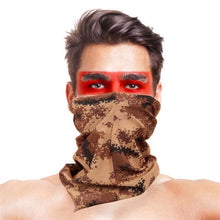 Load image into Gallery viewer, 3D Scarf Uniesx Men Women Bandanas Polyester Breathable Windproof Anti UV Neck Cover Camping Hiking Climbing Face Mask Headband Windproof Head Scarves Neck Warmer Cycling Camping Hiking Men Women Fashion Magic Scarves Turban Outdoor Headband Bandanas

