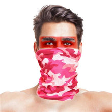Load image into Gallery viewer, 3D Scarf Uniesx Men Women Bandanas Polyester Breathable Windproof Anti UV Neck Cover Camping Hiking Climbing Face Mask Headband Windproof Head Scarves Neck Warmer Cycling Camping Hiking Men Women Fashion Magic Scarves Turban Outdoor Headband Bandanas
