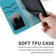 Load image into Gallery viewer, 3D Tree Flip Leather Case For iPhone 13 12 Mini Phone Cover PU Leather Wallet Case with Card Holder Kickstand Wrist Strap Flip Cover for iPhone
