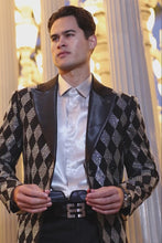 Load image into Gallery viewer, Barabas Torva Rhinestone Blazer 4EBK52

