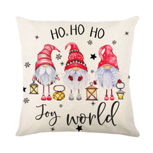 Load image into Gallery viewer, Christmas Decorations Pillow Covers Sofa Square Throw Pillow Cases Stamping Snowflake Waist Cushion Cover Home Bed Decor
