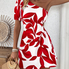 Load image into Gallery viewer, Women’s Puff Sleeve Summer Dress – Vacation &amp; Beach Outfit
