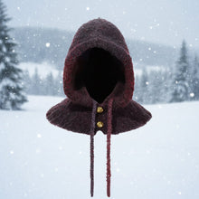 Load image into Gallery viewer, Women’s Tie-Dye Balaclava Hat – Warm Ear-Protecting Hat &amp; Scarf in One
