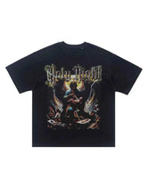 Load image into Gallery viewer, Men's Graphic Round Neck Oversized T-Shirt
