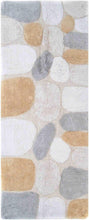 Load image into Gallery viewer, 🛁 EcoSoft™ 100% Cotton Pebble Bath Runner – Machine Washable, Non-Slip Latex Backing, Spa-Inspired Comfort – 24"x60"
