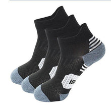 Load image into Gallery viewer, 3Pair Professional Fitness Sports Socks Towel Bottom Non-Slip Running Socks Men Women Short Quick-Drying Basketball Training Sox
