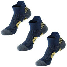 Load image into Gallery viewer, 3Pair Professional Fitness Sports Socks Towel Bottom Non-Slip Running Socks Men Women Short Quick-Drying Basketball Training Sox
