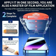 Load image into Gallery viewer, iShield Ultra-Clear Glass Screen Protector - 3-Pack, Oleophobic Coating, Easy Installation for iPhone 13/14/15 Pro &amp; Mini
