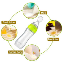 Load image into Gallery viewer, Silicone Feeding Bottle Spoon - # BAGE21110002
