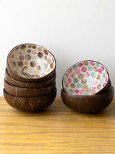 Load image into Gallery viewer, HANDMADE NATURAL SHELL COCONUT BOWL DECOR
