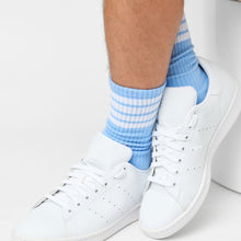 Load image into Gallery viewer, 4 Stripe Casual Crew Socks 2-Pack
