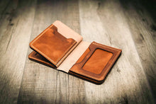 Load image into Gallery viewer, Federal Badge Wallet Small - Chestnut
